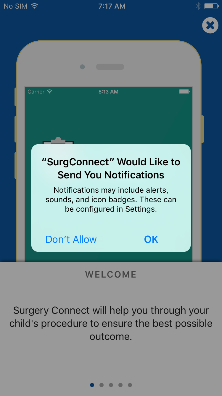 Accept Push Notifications